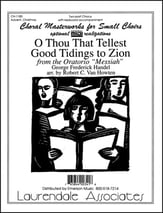 O Thou that Tellest Good Tidings Two-Part choral sheet music cover